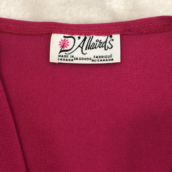 Vintage D'Allaird's Long Sleeve Belted Dress, 12 - Picture 10 of 11